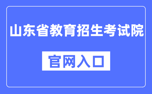 山东省教育招生考试院电玩捕鱼手机版下载官网入口（https://www.sdzk.cn/）